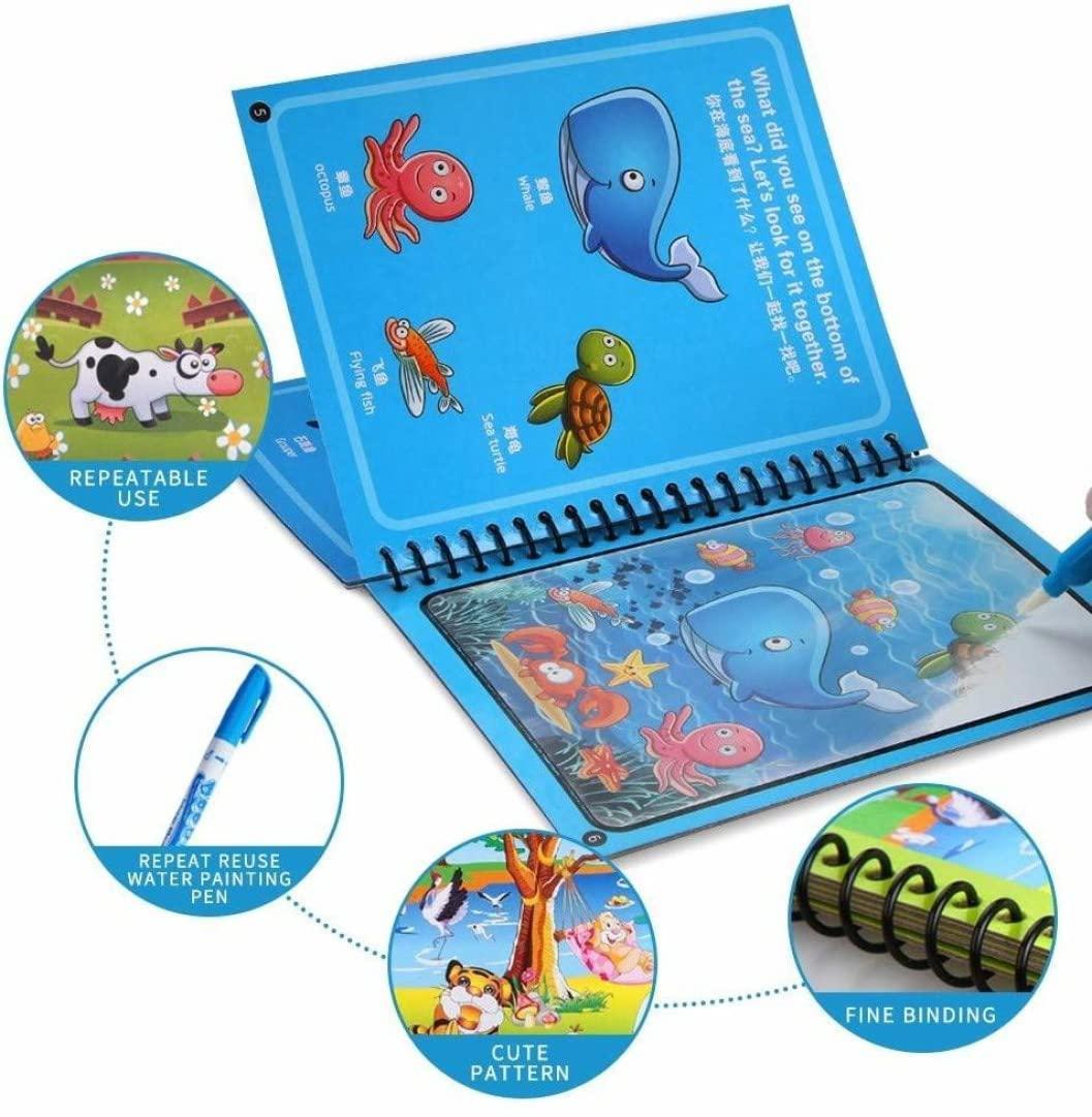 Reusable Magic Water Quick Dry Book