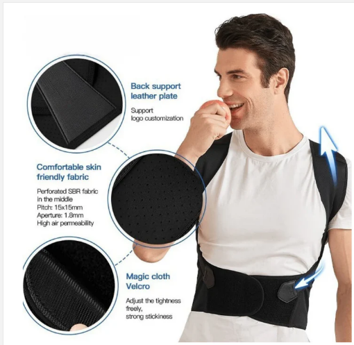 Adjustable Back Posture Corrector Belt for Women & Men by ARC FLICK