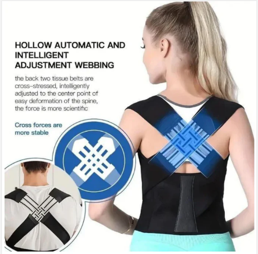 Adjustable Back Posture Corrector Belt for Women & Men by ARC FLICK